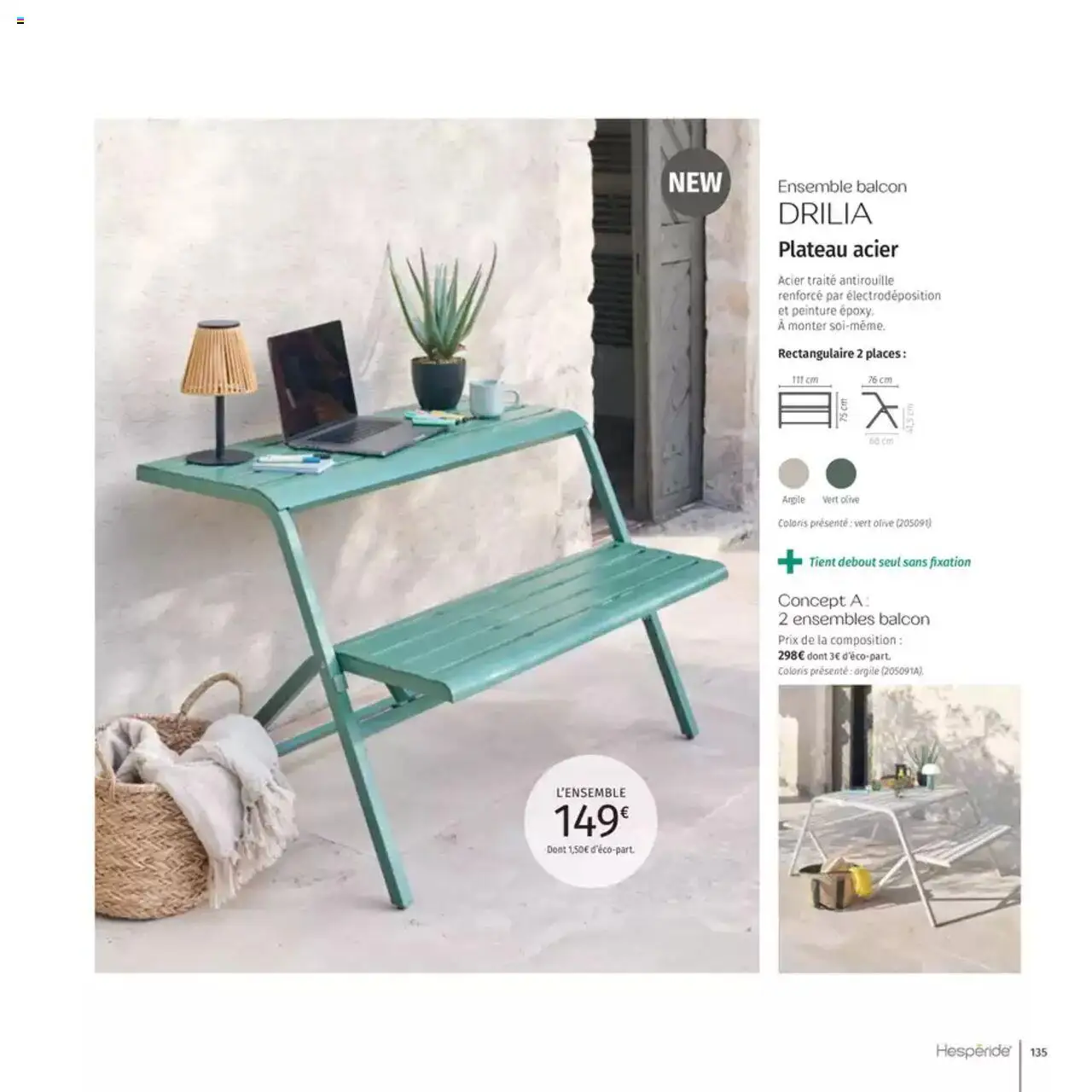  | Page: 135 | Produits: Olive, Plateau, Argile