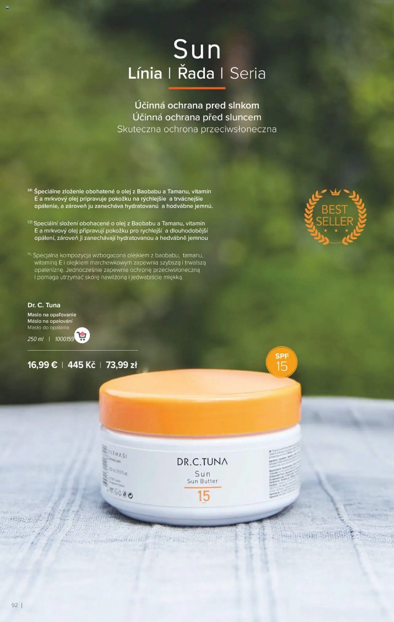 Nové Farmasi akcie – leták je platný od 24.09.2025 | Strana: 92 | Produkty: Maslo, Olej