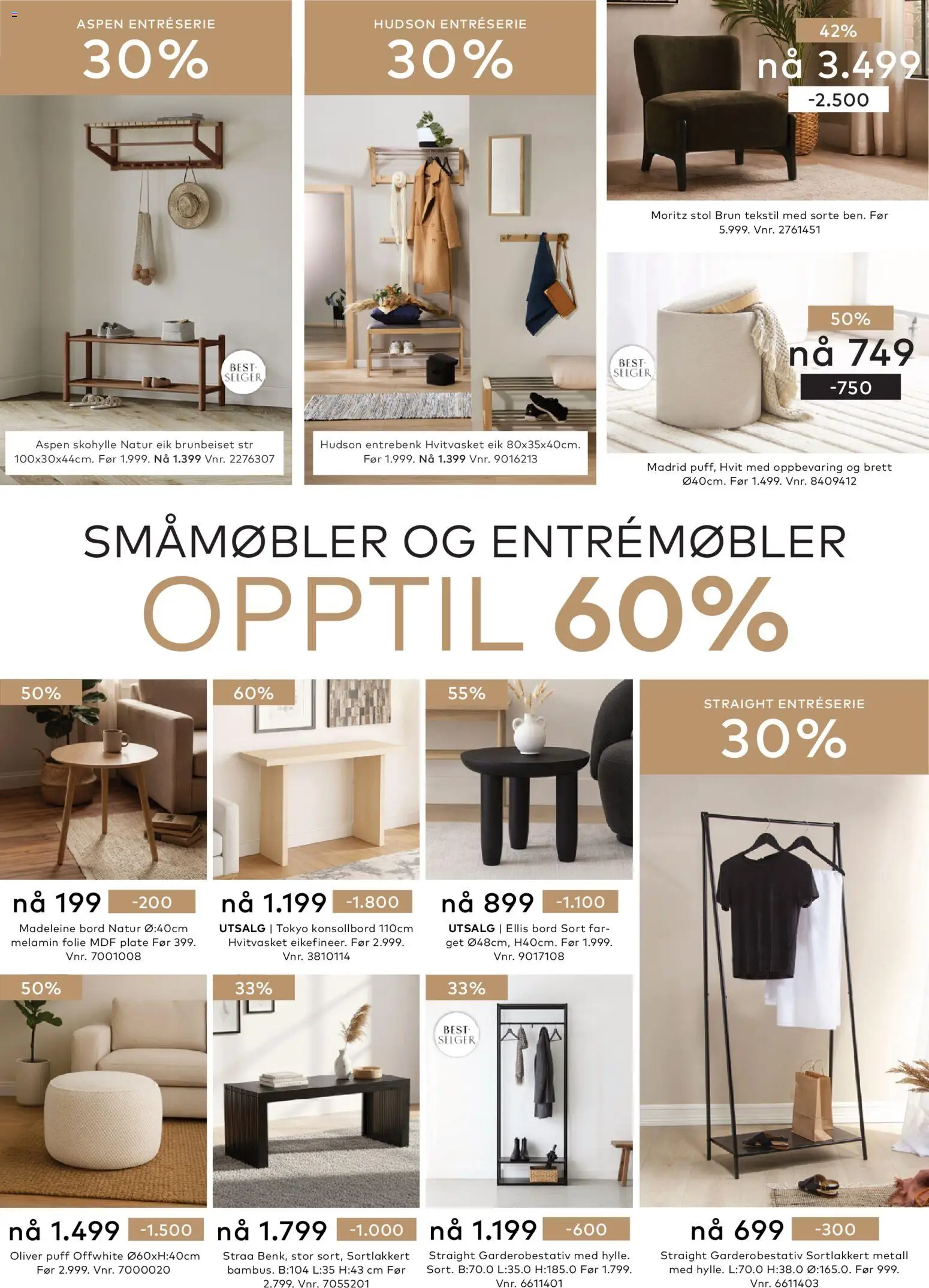 {H1} | Side: 28 | Produkter: Plate, Skohylle, Puff, Stol