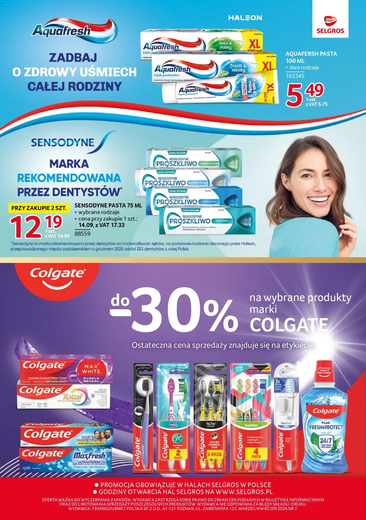 Selgros cash&carry gazetka - Markowe produkty od 26.03.2026 | Strona: 32