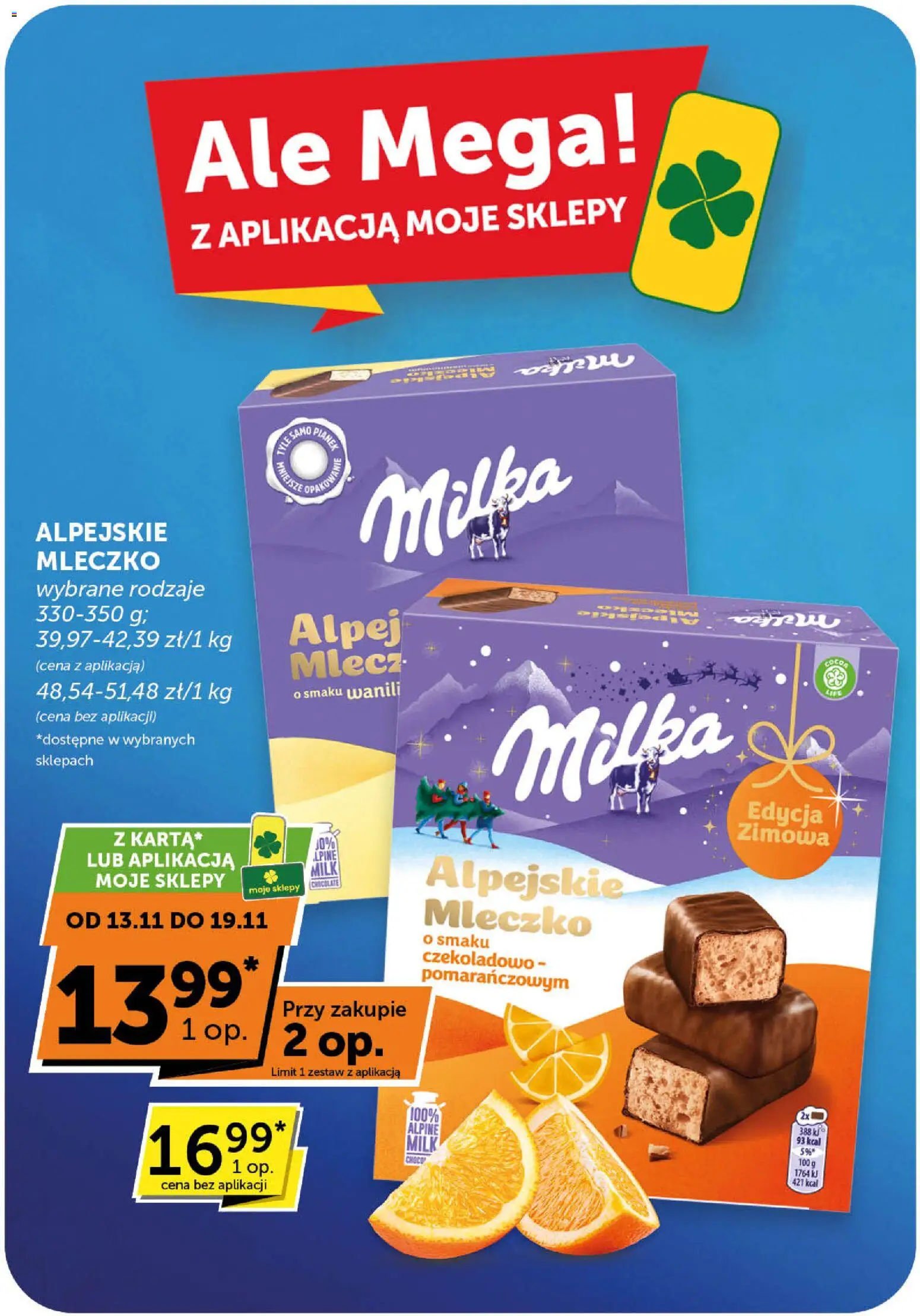 Euro Sklep Gazetka od 13.11.2025 | Strona: 8 | Produkty: Milka