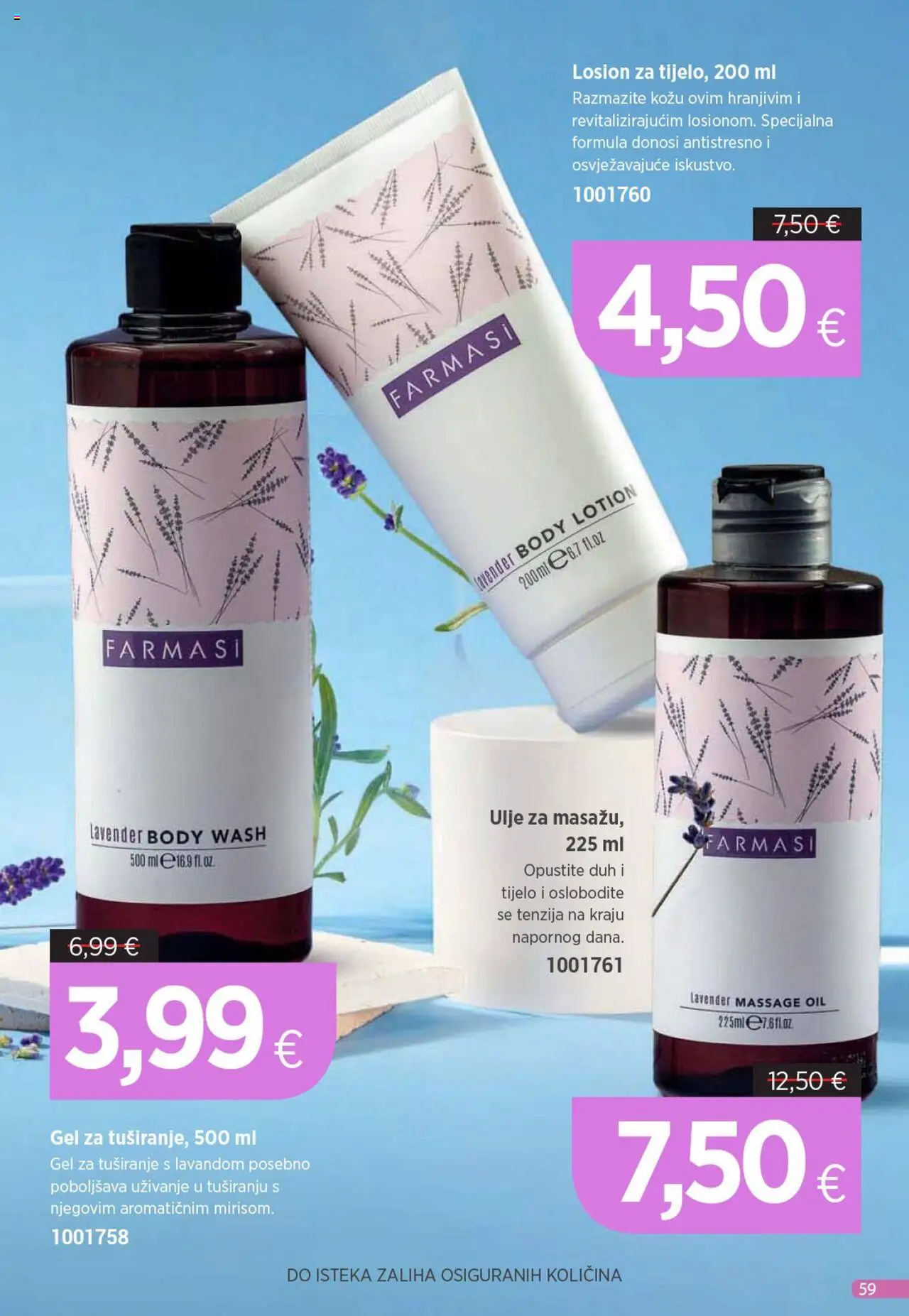 Farmasi katalog | vrijedi od 01.08.2025 | Stranica: 59 | Proizvodi: Ulje, Gel za tuširanje