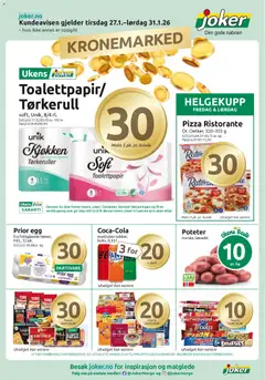 Forhåndsvisning av Joker kundeavis gyldig fra 27.01.2026