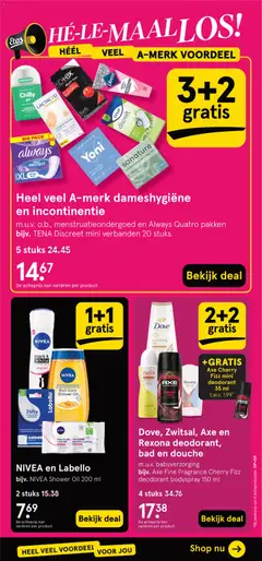 Chilly gel, Chilly gel for long-lasting natural anti-odor protection - Voorbeeld van een folder van Etos, geldig van 27.10.2025 | Pagina: 18