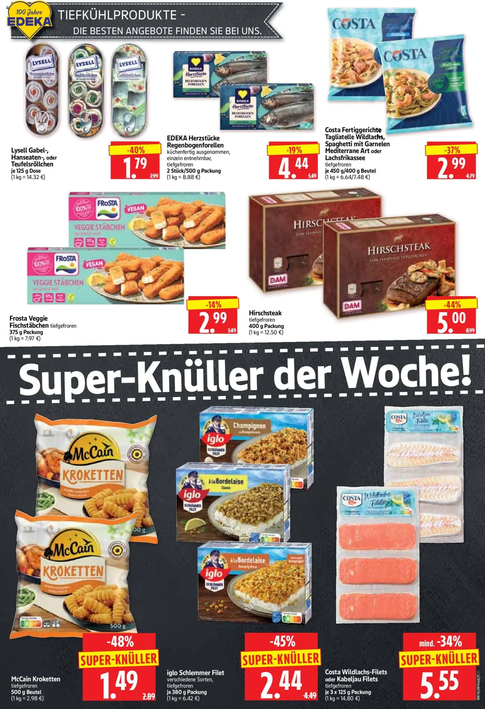 HERKULES Prospekt 	 – gültig ab 30.03.2026 | Seite: 11 | Produkte: Iglo, Garnelen, Fischstabchen, Fertiggerichte