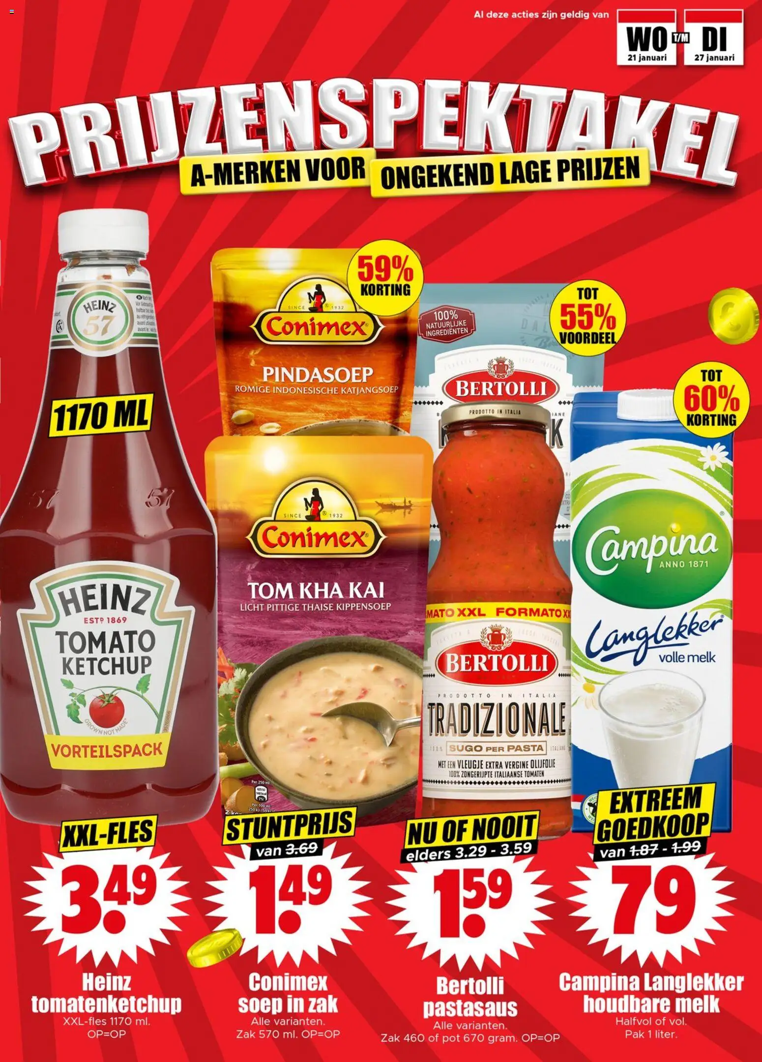 {H1} | Pagina: 11 | Producten: Tomaten, Ketchup, Olijfolie, Zak