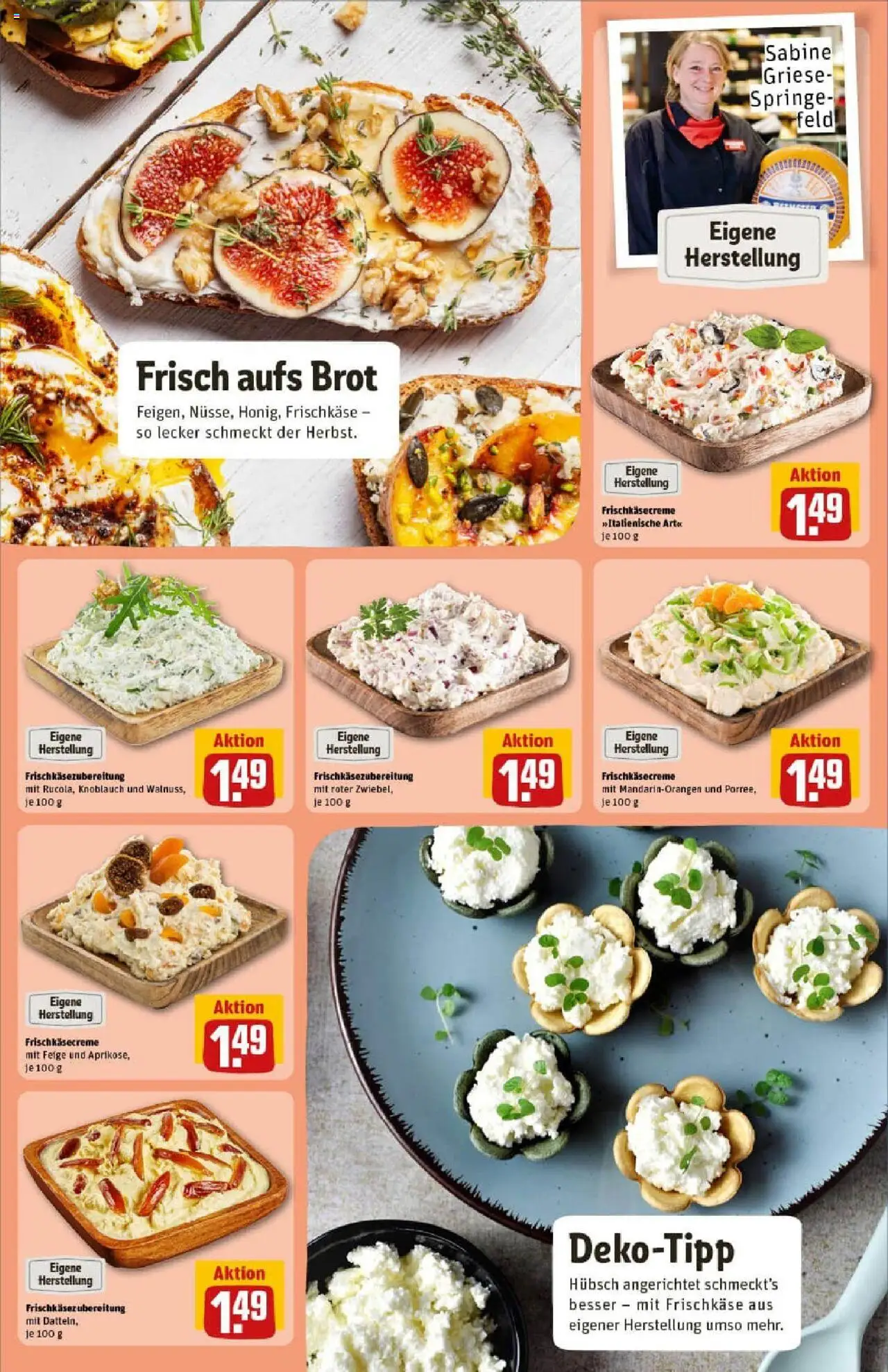 Rewe prospekt Hamburg / Wandsbek	 – gültig ab 06.10.2025 | Seite: 12 | Produkte: Knoblauch, Brot, Frischkase