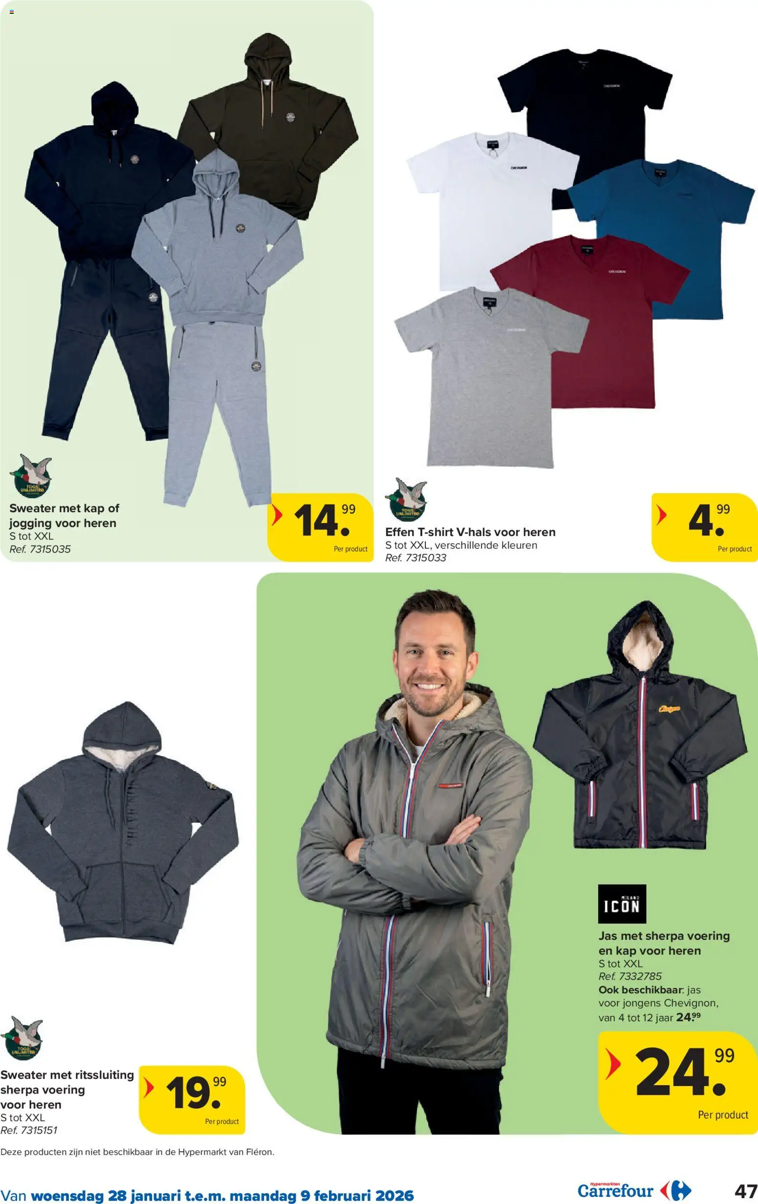 {H1} | Pagina: 47 | Producten: Sweater, Jas