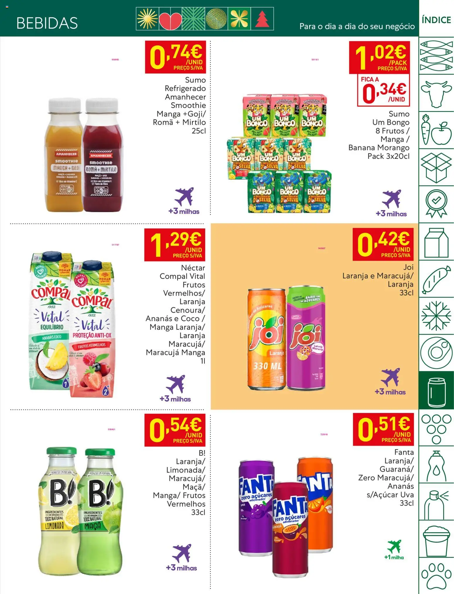Recheio folheto │ válido de 18.11.2025 | Página: 31 | Produtos: Fanta, Banana, Maça, Sumo