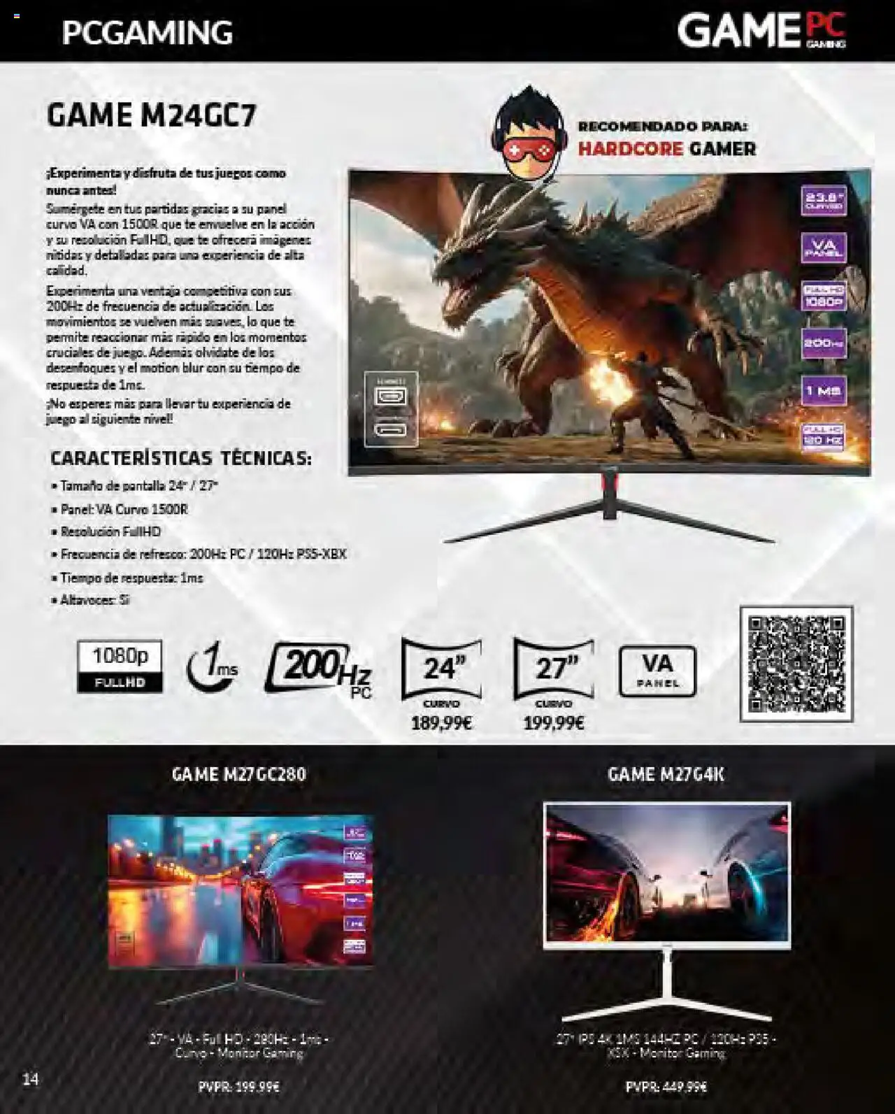 Game - PC Gaming  │ válido desde el 10.12.2024 | Página: 12 | Productos: Té, Altavoces, Monitor, PC