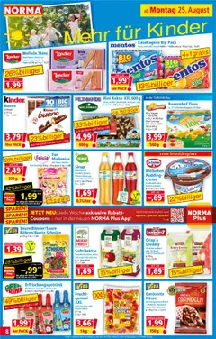 Norma Prospekt 	 - gültig ab dem 25.08.2025 | Seite: 8 | Produkte: Cola, Creme, Nüsse, Zitronen