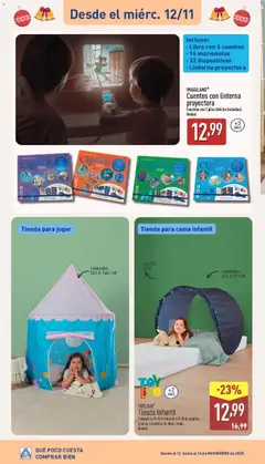 Vista previa Aldi folleto Península válido desde el 02.11.2025 | Página: 40 | Productos: Bolsa, Cama