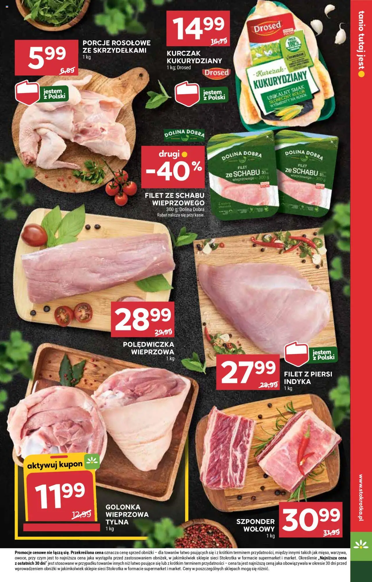 Stokrotka Gazetka od 17.06.2025 | Strona: 7 | Produkty: Kurczak, Piersi, Stokrotka, Golonka wieprzowa
