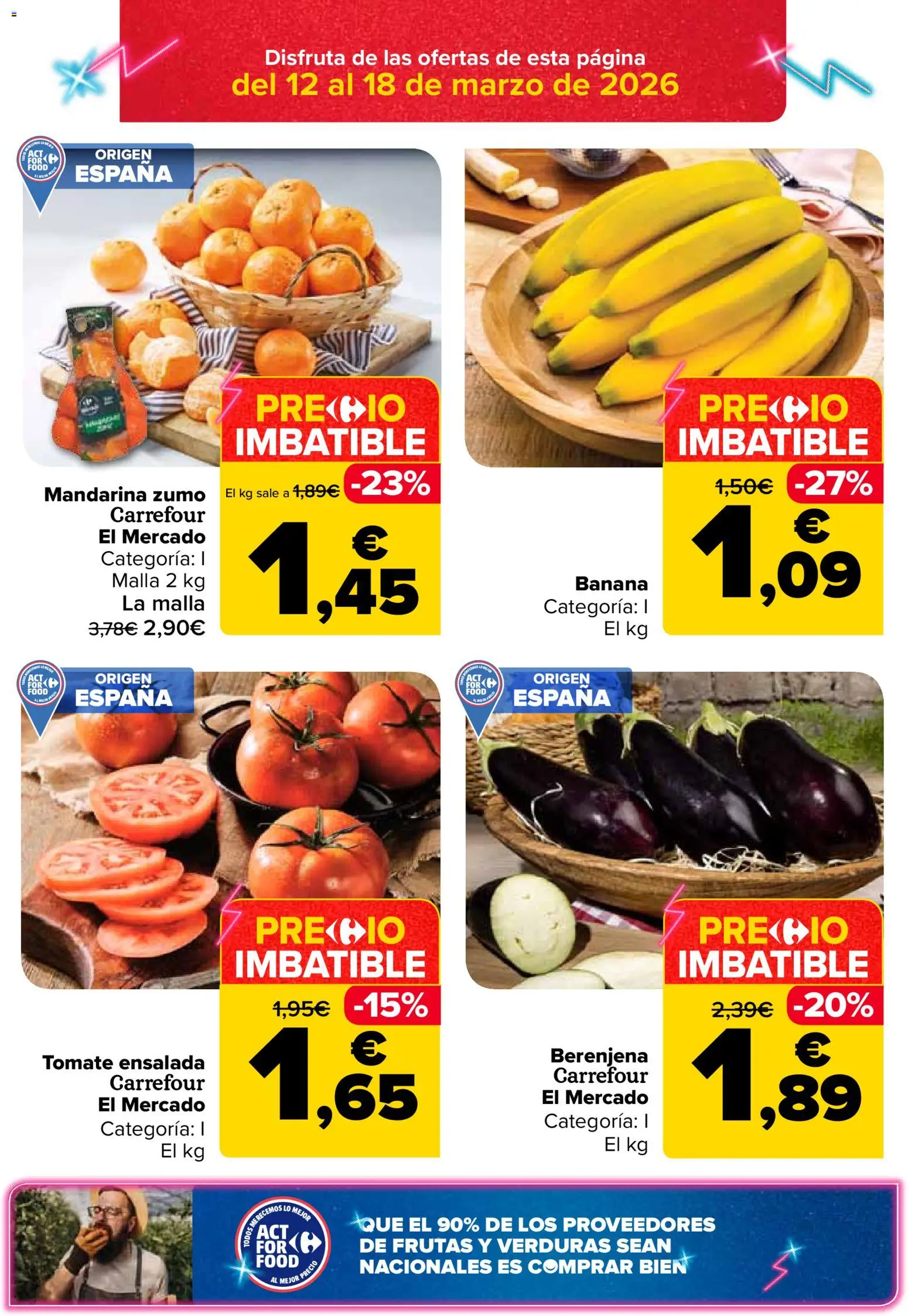 Carrefour folleto │ válido desde el 12.03.2026 | Página: 5 | Productos: Ροζ πιπέρι, Ensalada