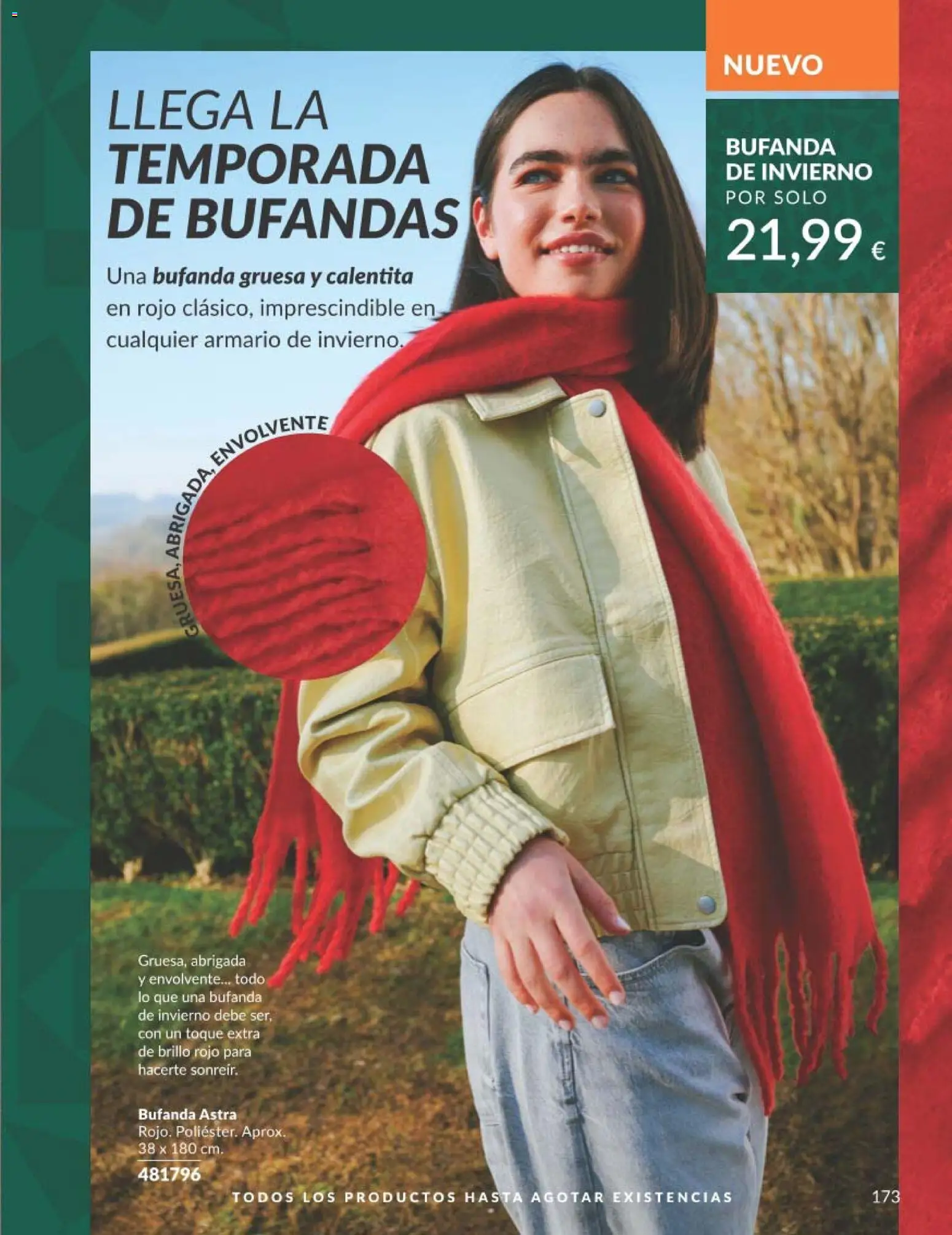 Catálogo AVON campaña 11 Black Friday │ válido desde el 01.11.2025 | Página: 173 | Productos: Bufanda, Armario