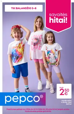 Pepco leidinys galioja nuo 02.04.2026