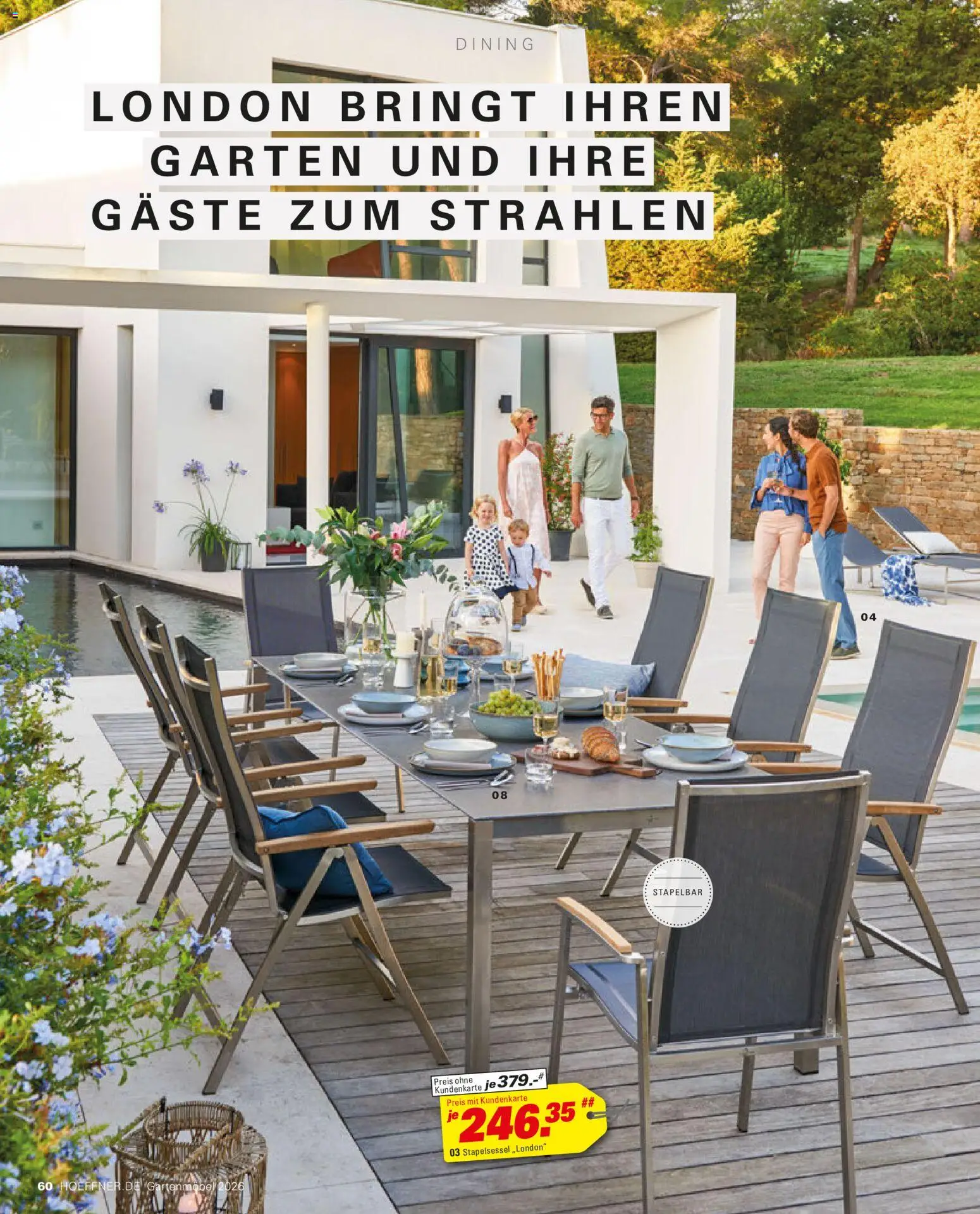 Höffner Prospekt Gartenmöbel – gültig ab 27.03.2026 | Seite: 60