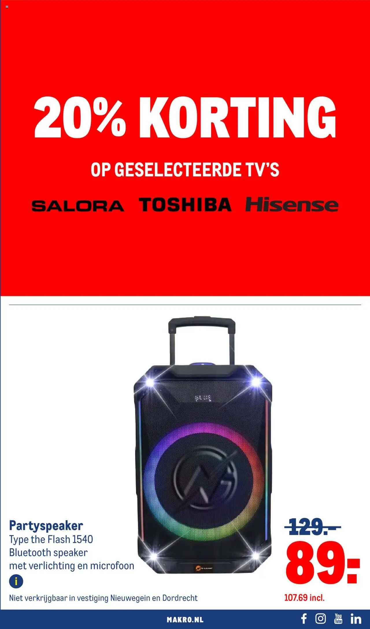 {H1} | Pagina: 5 | Producten: Microfoon, Speaker, Verlichting, Bluetooth