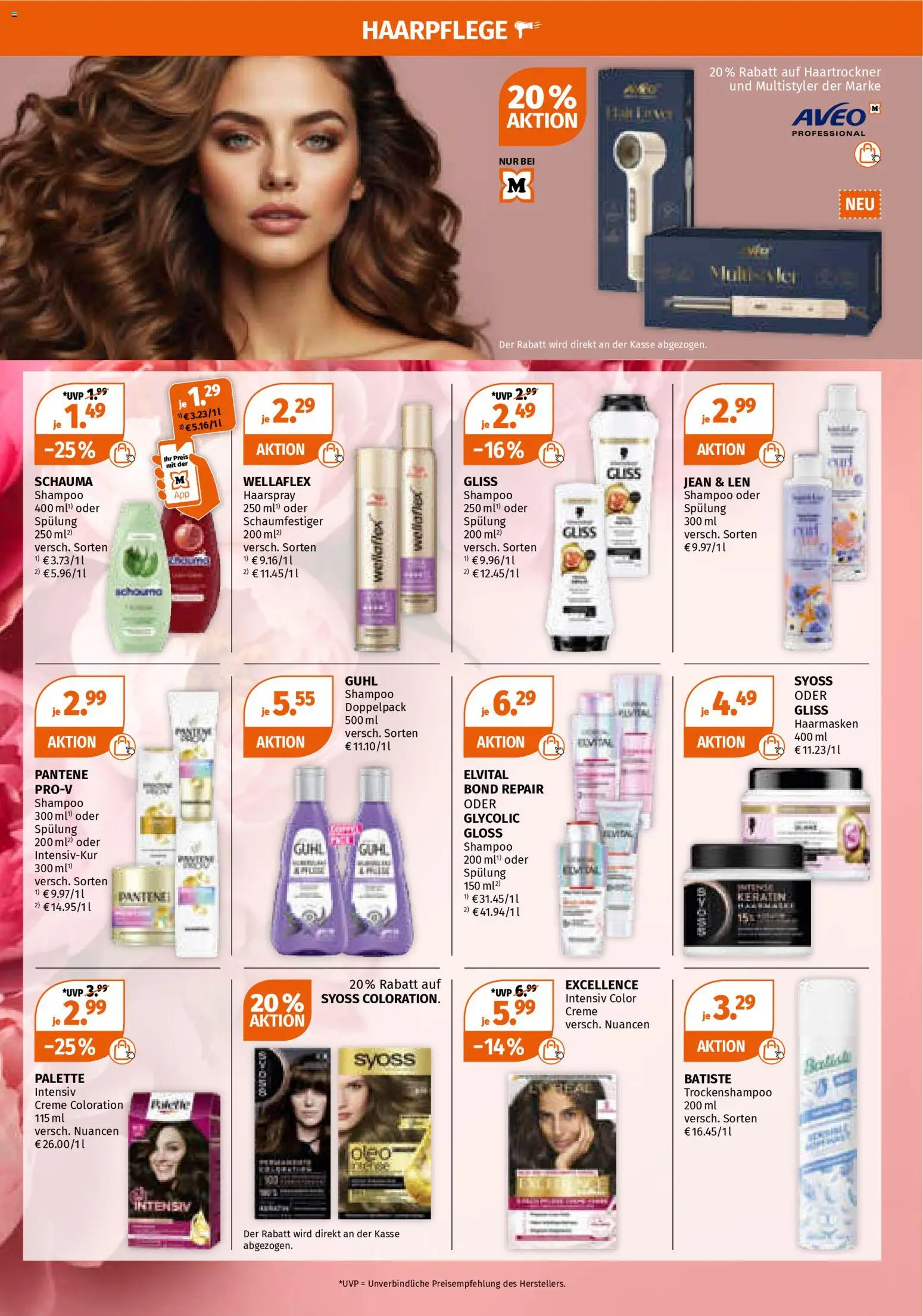 Müller Prospekt 	 – gültig ab 05.01.2026 | Seite: 5 | Produkte: Haartrockner, Schauma shampoo, Spülung, Creme