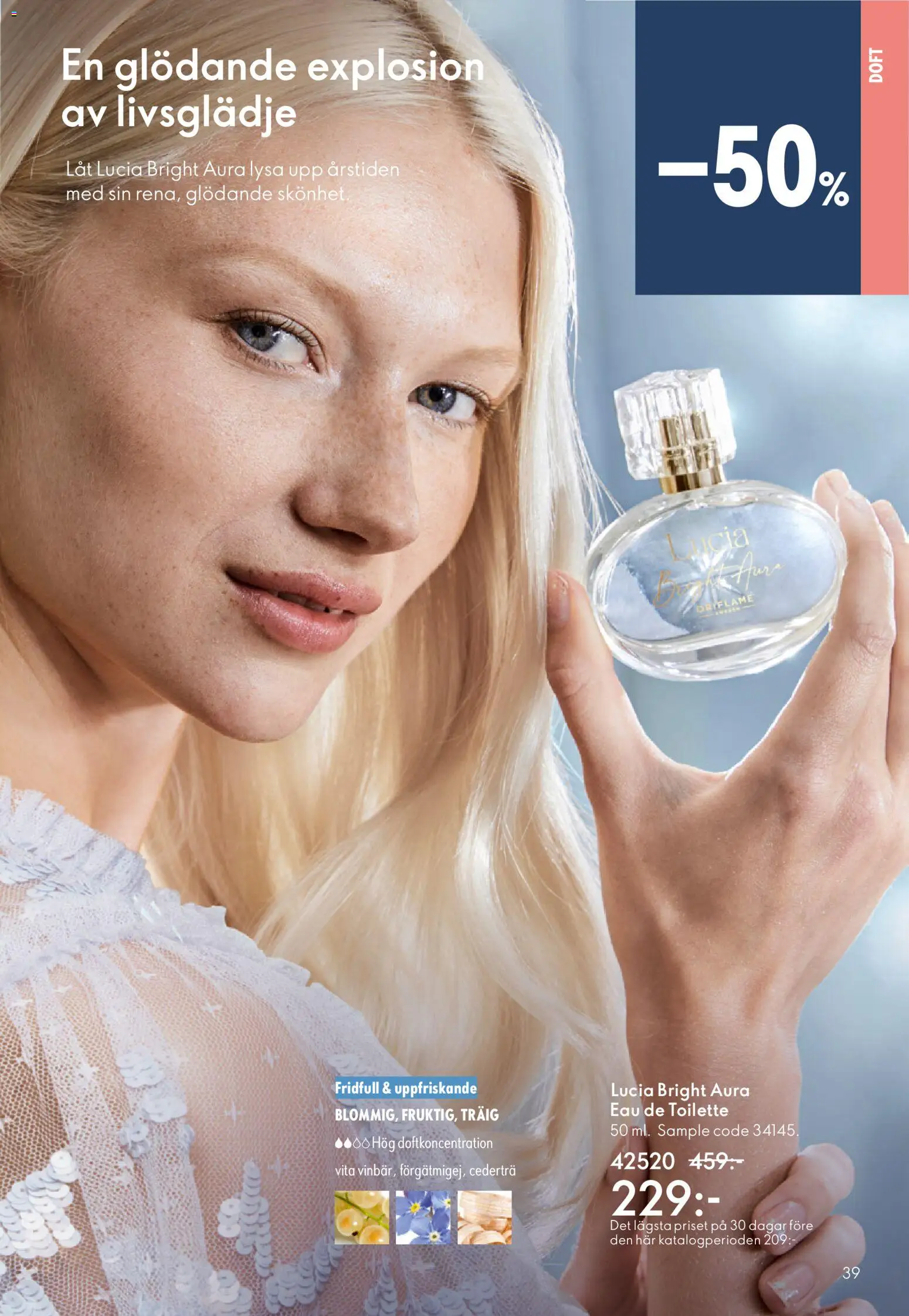 Oriflame reklamblad aktuell från 10.12.2025 | Sida: 39 | Produkter: Doft, Eau de toilette