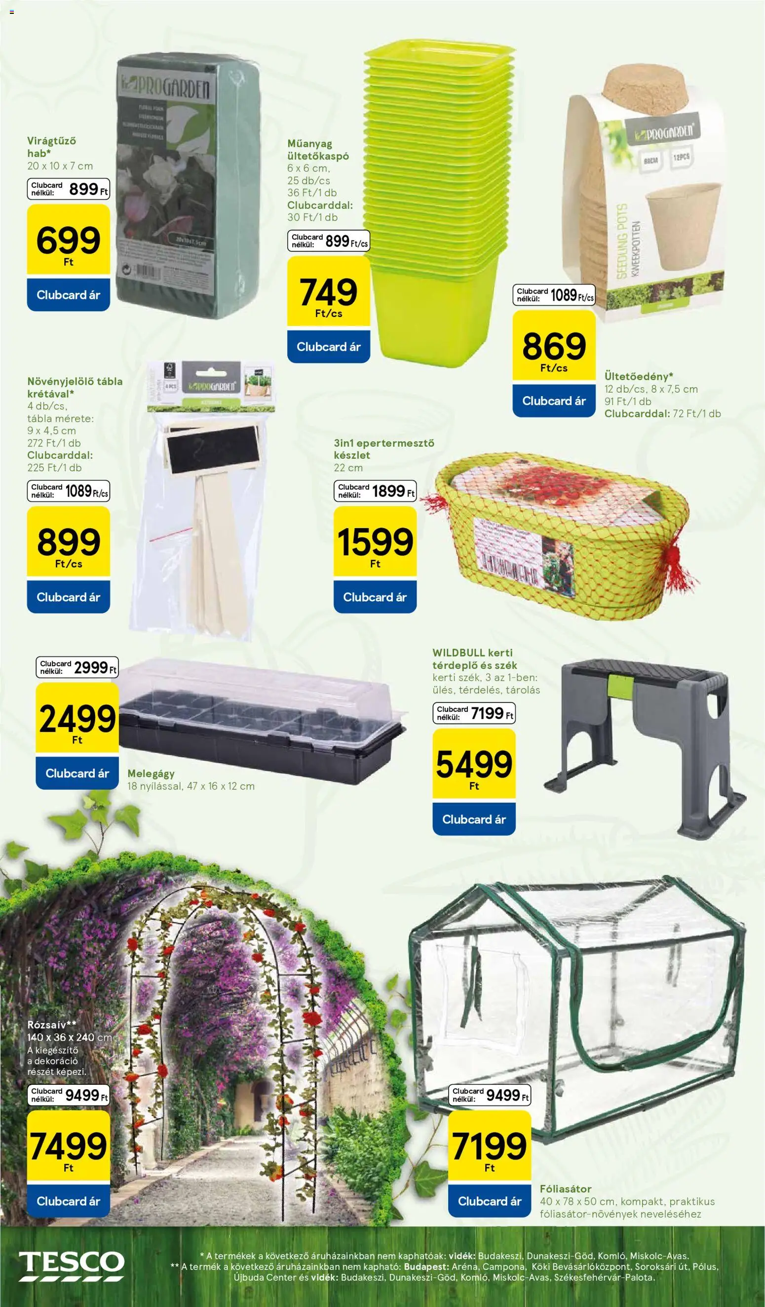 Tesco akciós ujság - amely érvényes a következő dátumtól: 04.03.2026 | Oldal: 4 | Termékek: Szék, Dekoráció