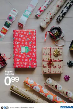Zeeman - Prévisualisation de Zeeman catalogue Hiver valide à partir de 13.12.2025 | Page: 5 | Produits: Papier cadeau