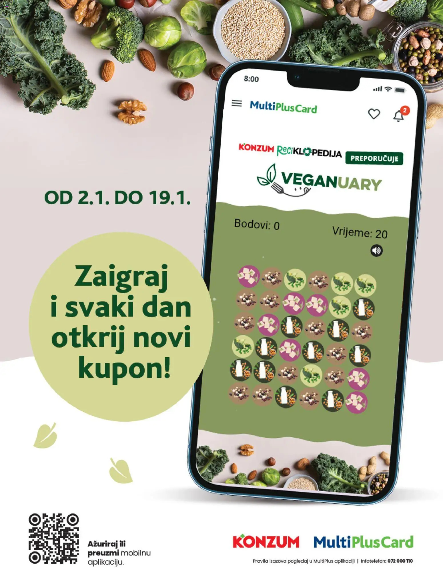 Konzum HR akciós ujság - amely érvényes a következő dátumtól: 14.01.2026 | Oldal: 47