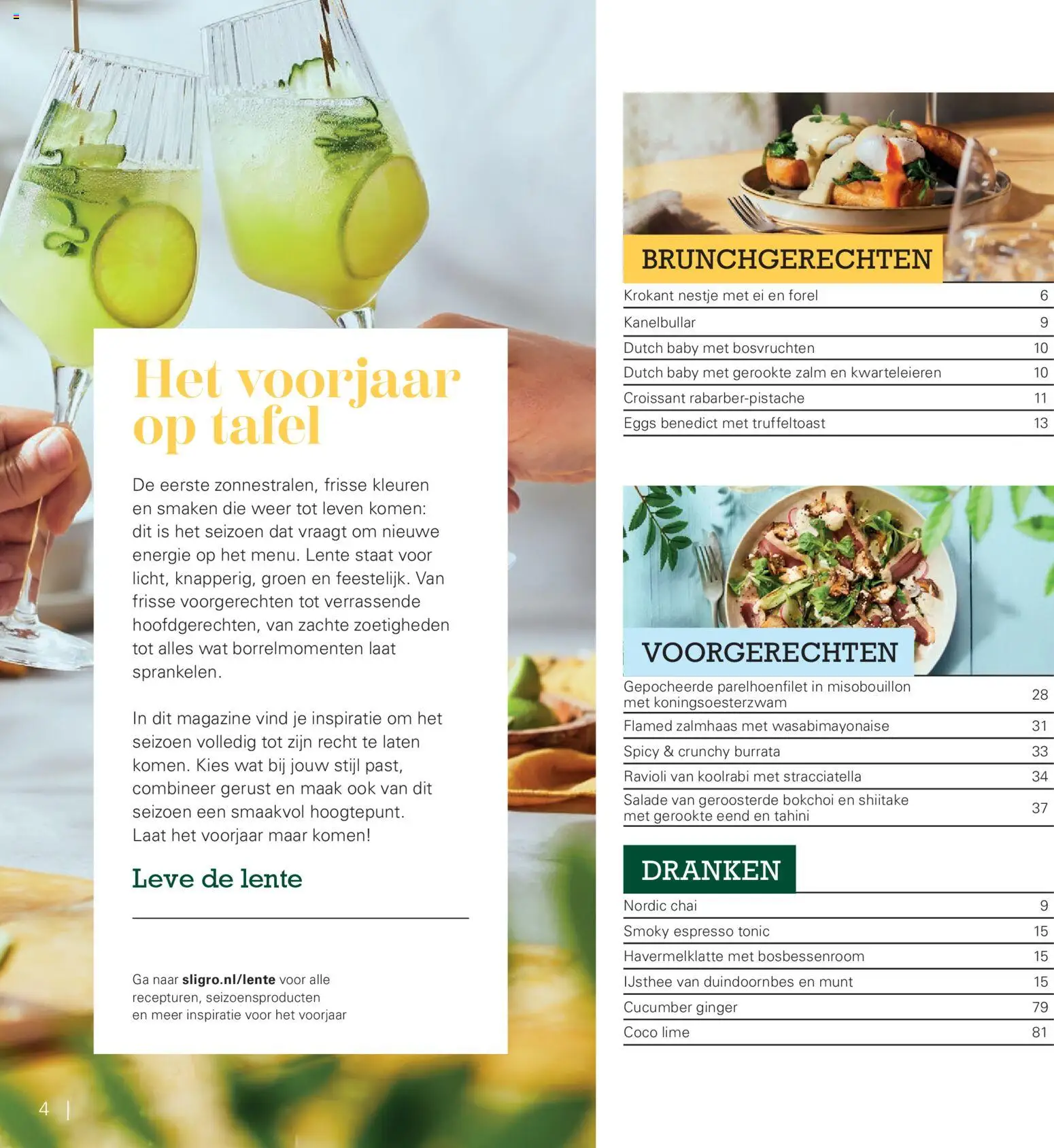 {H1} | Pagina: 4 | Producten: Munt, Zalm, Salade, Tafel