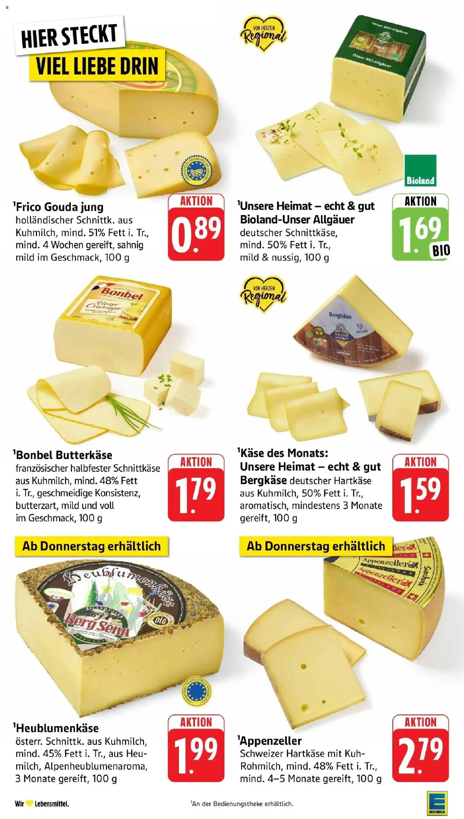 Edeka prospekt Schriesheim	 – gültig ab 02.03.2026 | Seite: 13 | Produkte: Gouda