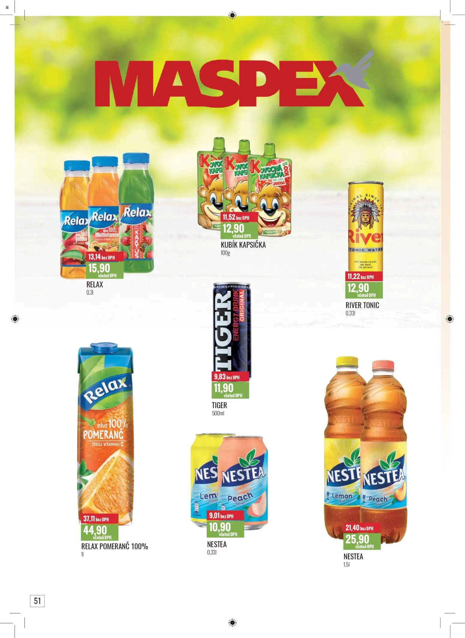 Ratio leták od 01.12.2025 | Strana: 52 | Produkty: Tonic Water, Tonic, River tonic, Energy drink