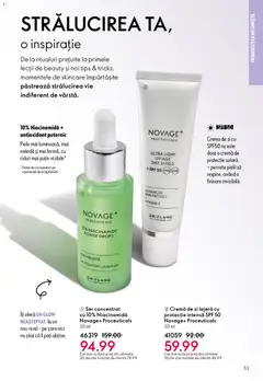 Ofertele Oriflame valabile de la 06.05.2026 | Pagină: 33 | Produse: Cremă de zi, Cremă, Protecție solară