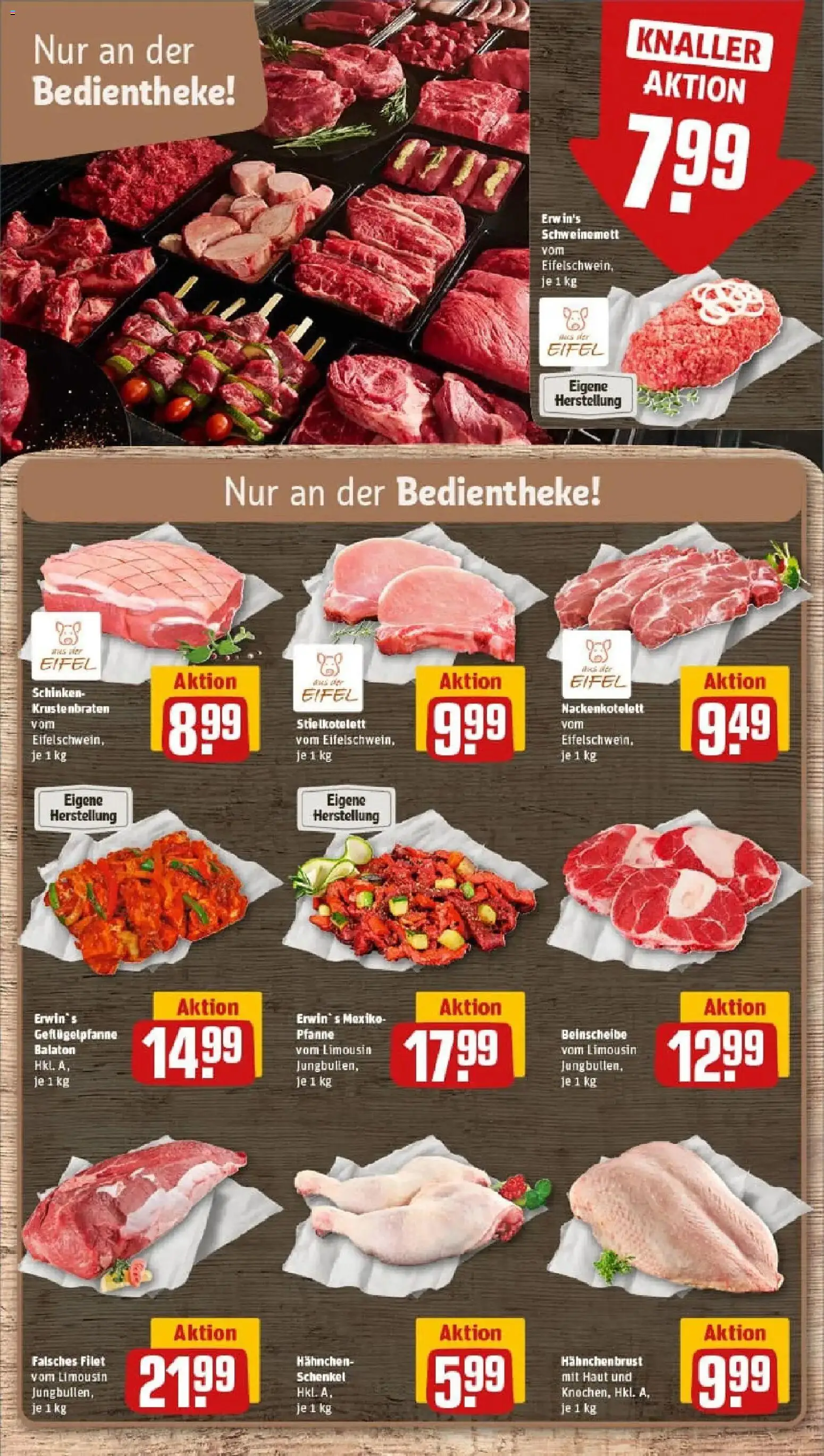 Rewe prospekt Köln / Zündorf	 – gültig ab 11.01.2026 | Seite: 8 | Produkte: Hahnchen, Krustenbraten, Schinken, Hahnchenbrust