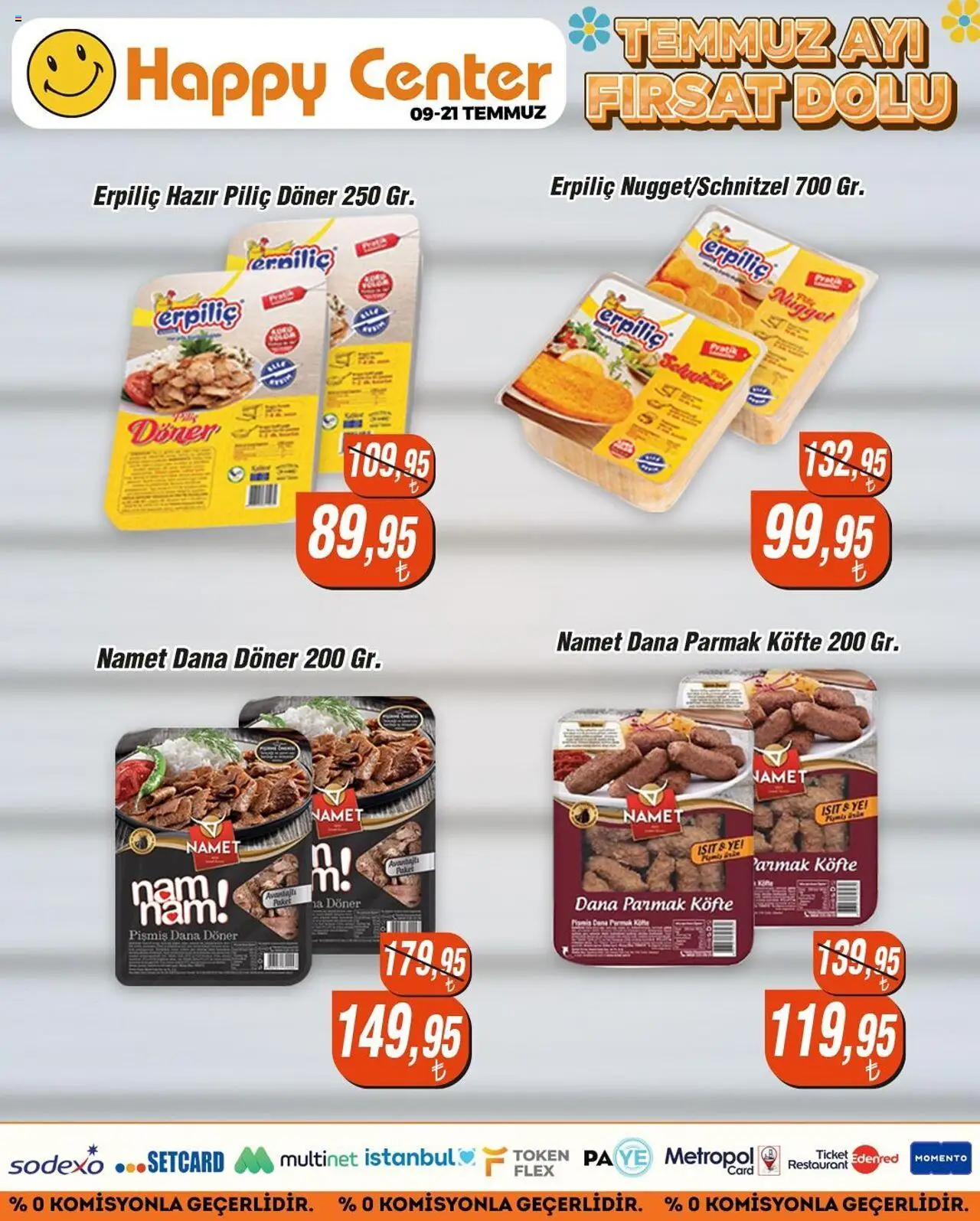 Happy Center Katalog - 09.07.2025 tarihinden itibaren geçerlidir | Sayfa: 13 | Ürünler: Pirinç, Şeker, Makarna, Toz şeker