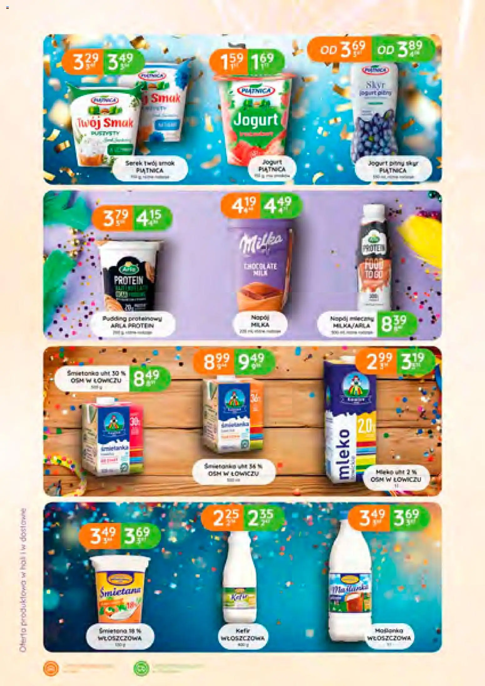 Eurocash Gazetka od 08.01.2026 | Strona: 8 | Produkty: Milka, Mleko, Jogurt, Śmietana