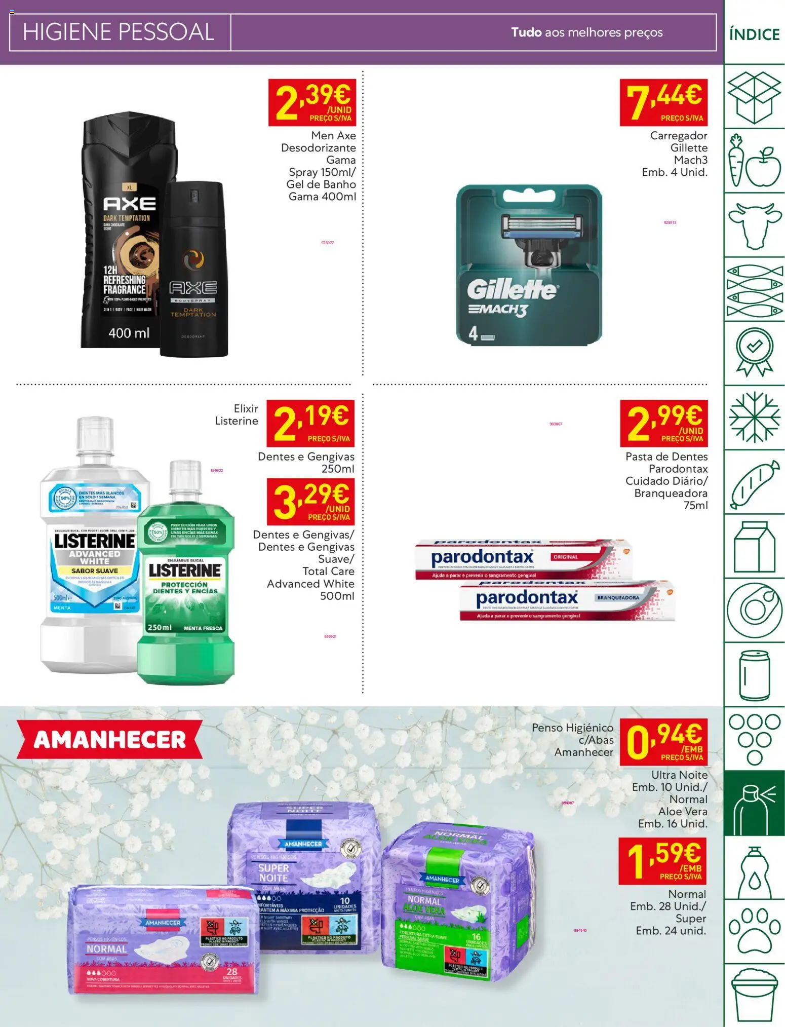 Recheio folheto │ válido de 17.02.2026 | Página: 45 | Produtos: Desodorizante, Pasta de dentes, Banho, Chocolate