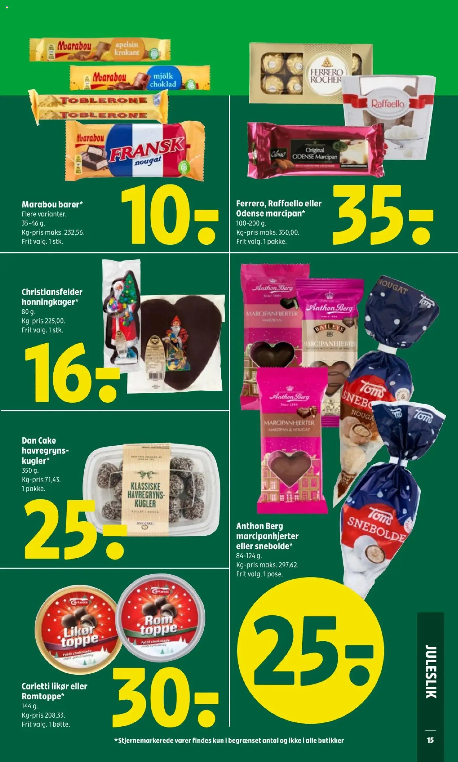 Coop 365 tilbudsavis – gyldig fra 06.11.2025 | Side: 17 | Produkter: Amendoins, Chokolade, Marcipan, Nougat