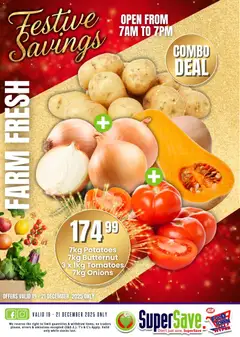 Super Save specials catalogue – valid from 19.12.2025