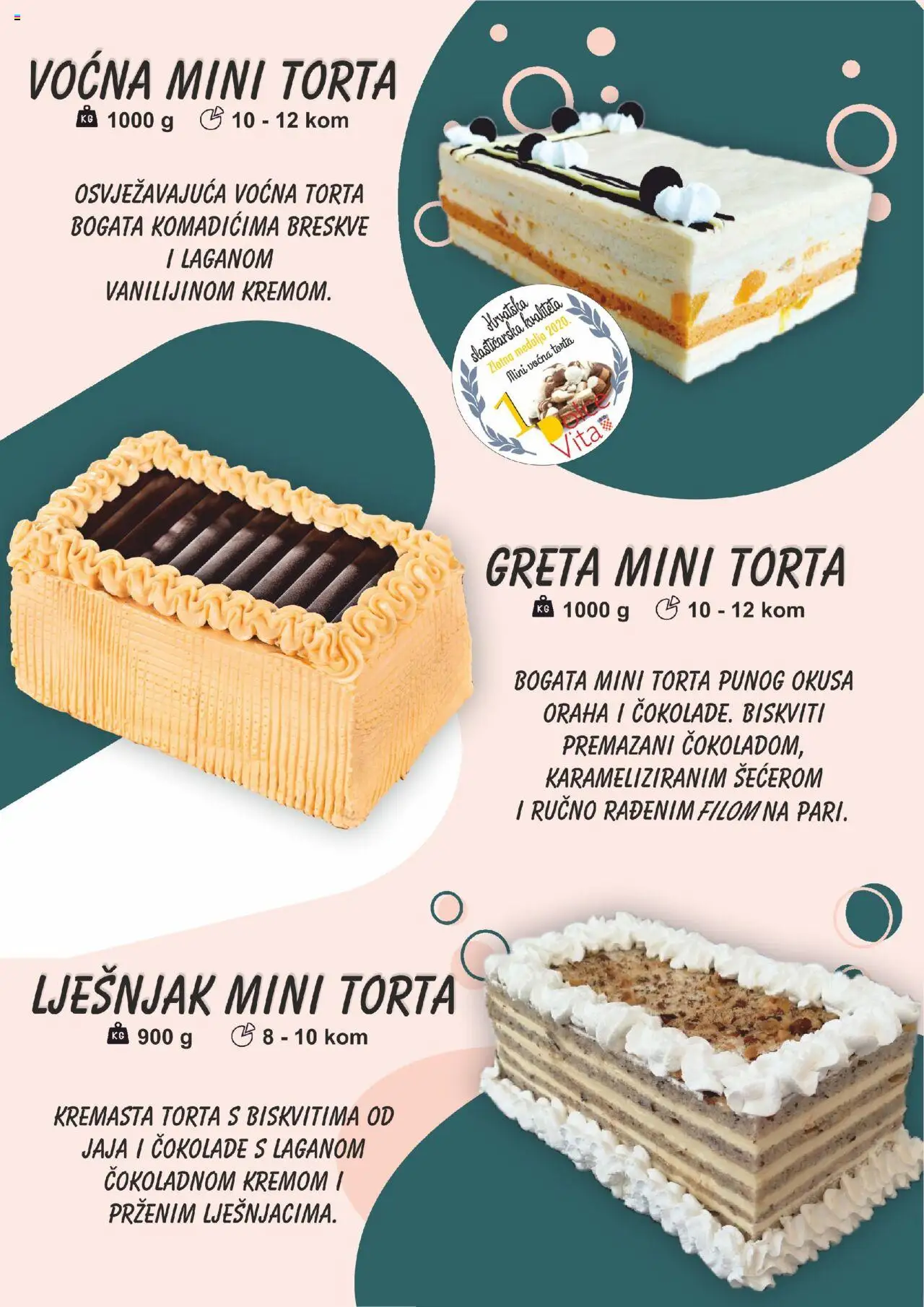 Boso katalog | vrijedi od 01.01.2025 | Stranica: 5 | Proizvodi: Jaja, Lješnjak, Torta
