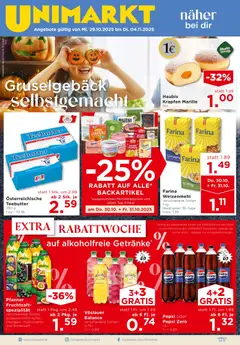 Unimarkt Süd ab 29.10.2025 gültig