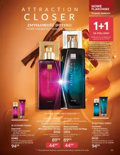 Pogląd oferty "Avon Katalog 2 2026" - ważna od 01.02.2026 | Strona: 21 | Produkty: Zapach, Woda toaletowa, Woda