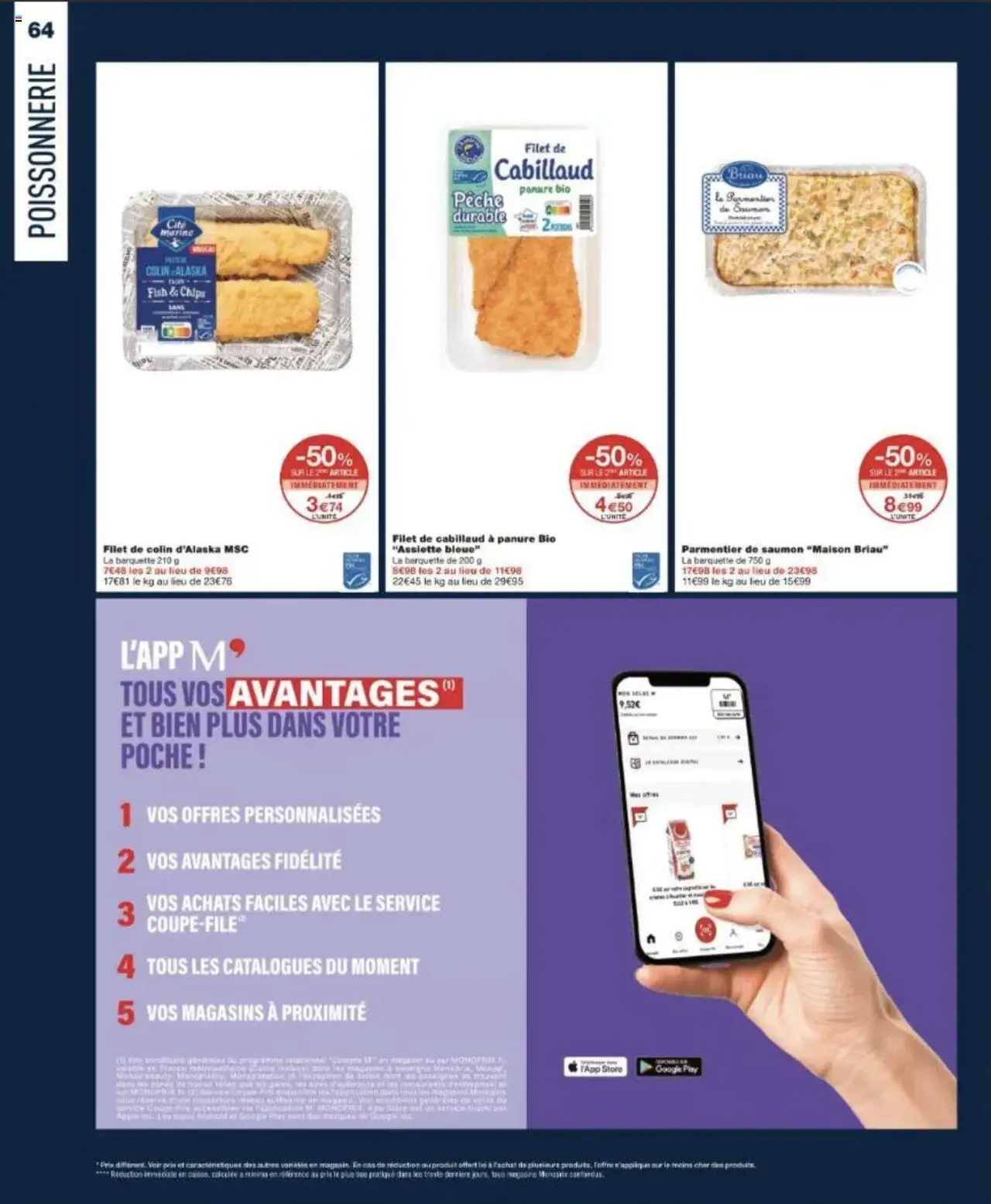  | Page: 64 | Produits: Pêche, Store, Chips, Saumon