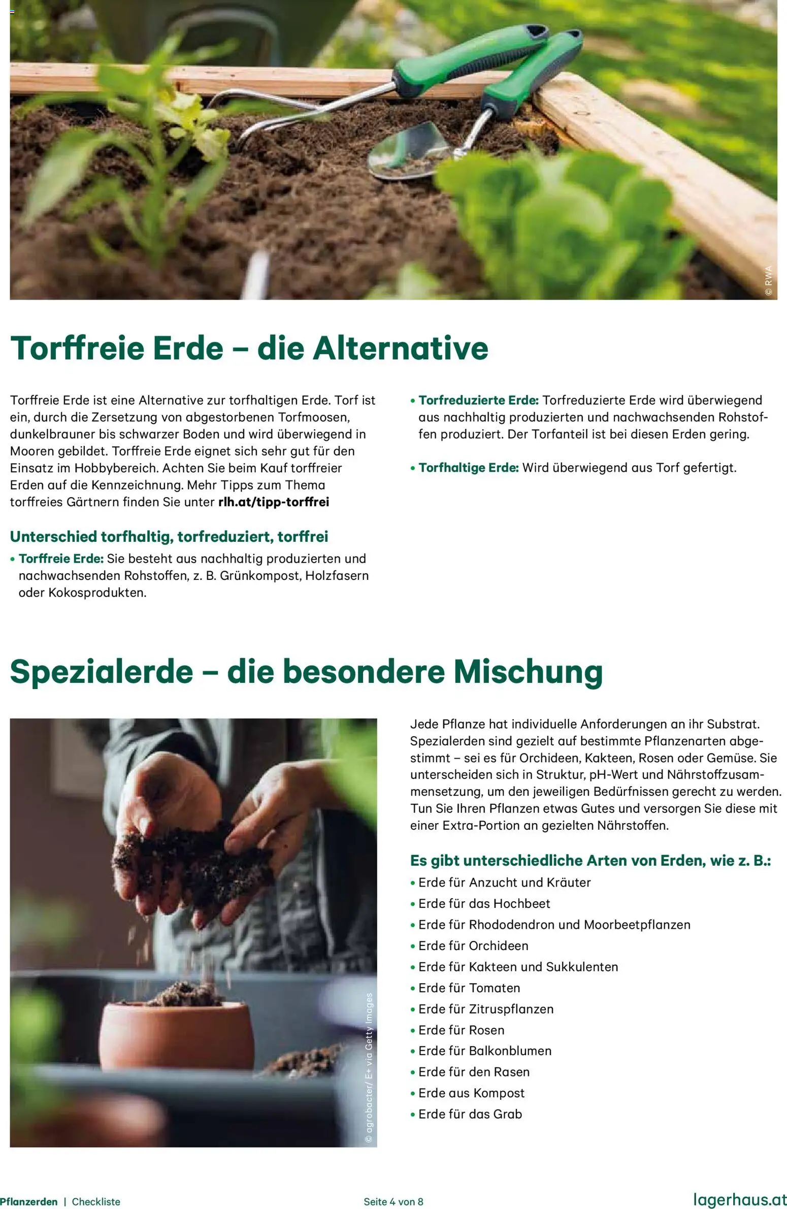 Lagerhaus - Checkliste Pflanzerden gültig ab 13.11.2025 | Seite: 4 | Produkte: Tomaten