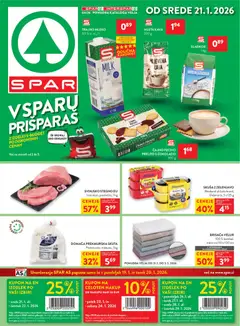 Spar katalog akcije – veljaven od 21.01.2026