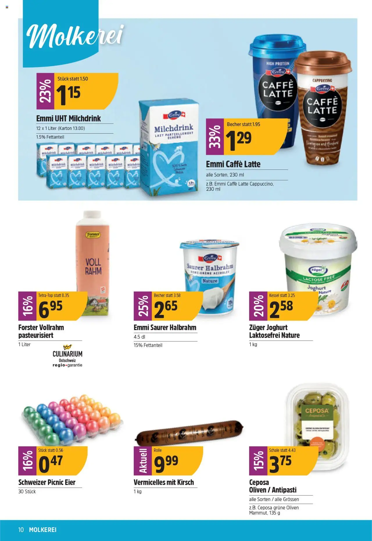 TopCC Aktionen – gültig ab 13.10.2025 | Seite: 10 | Produkte: Joghurt, Eier, Saurer Halbrahm, Kessel