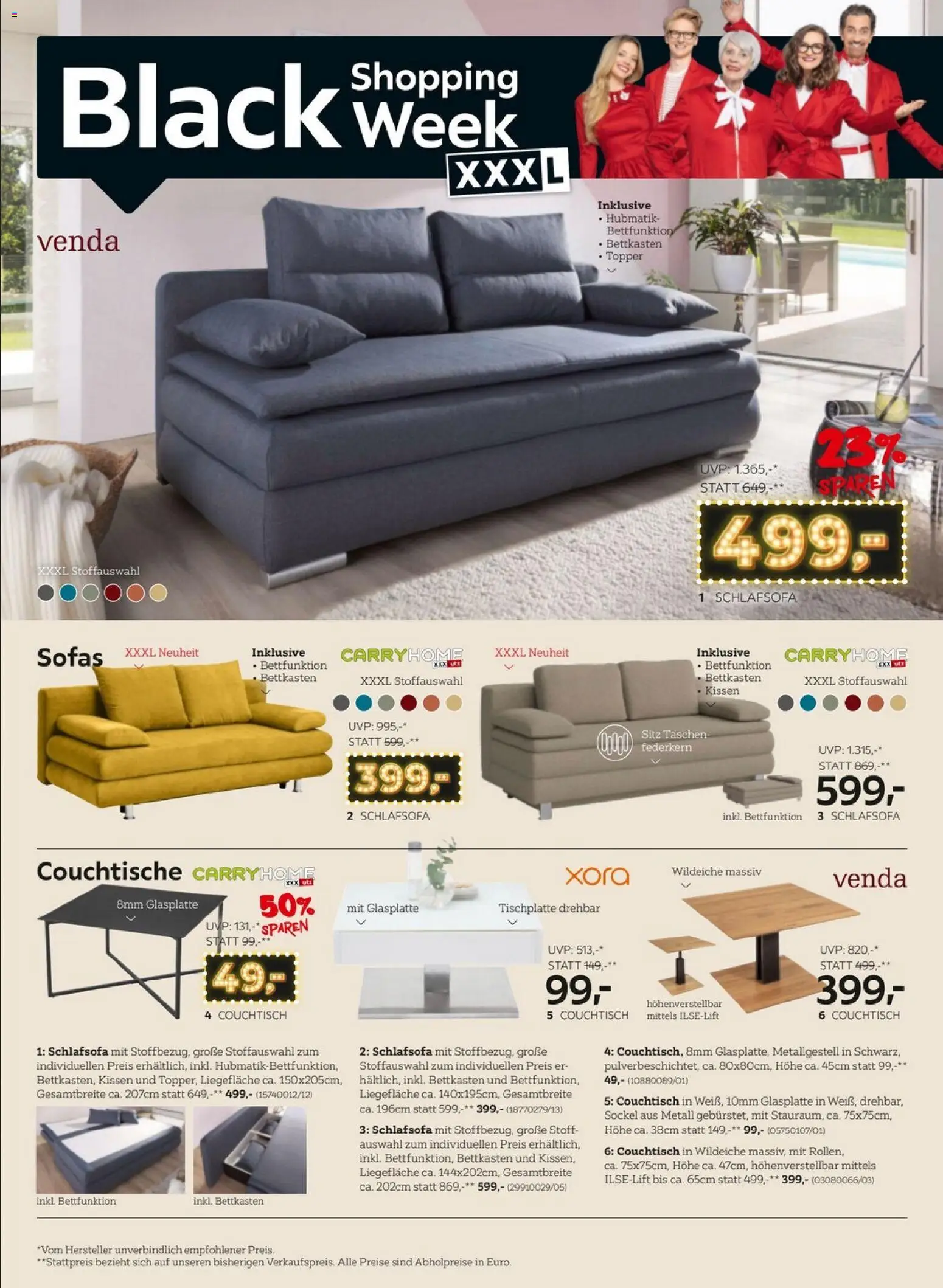 XXXLutz - Black Friday gültig ab 24.11.2025 | Seite: 6 | Produkte: Kissen, Couchtisch