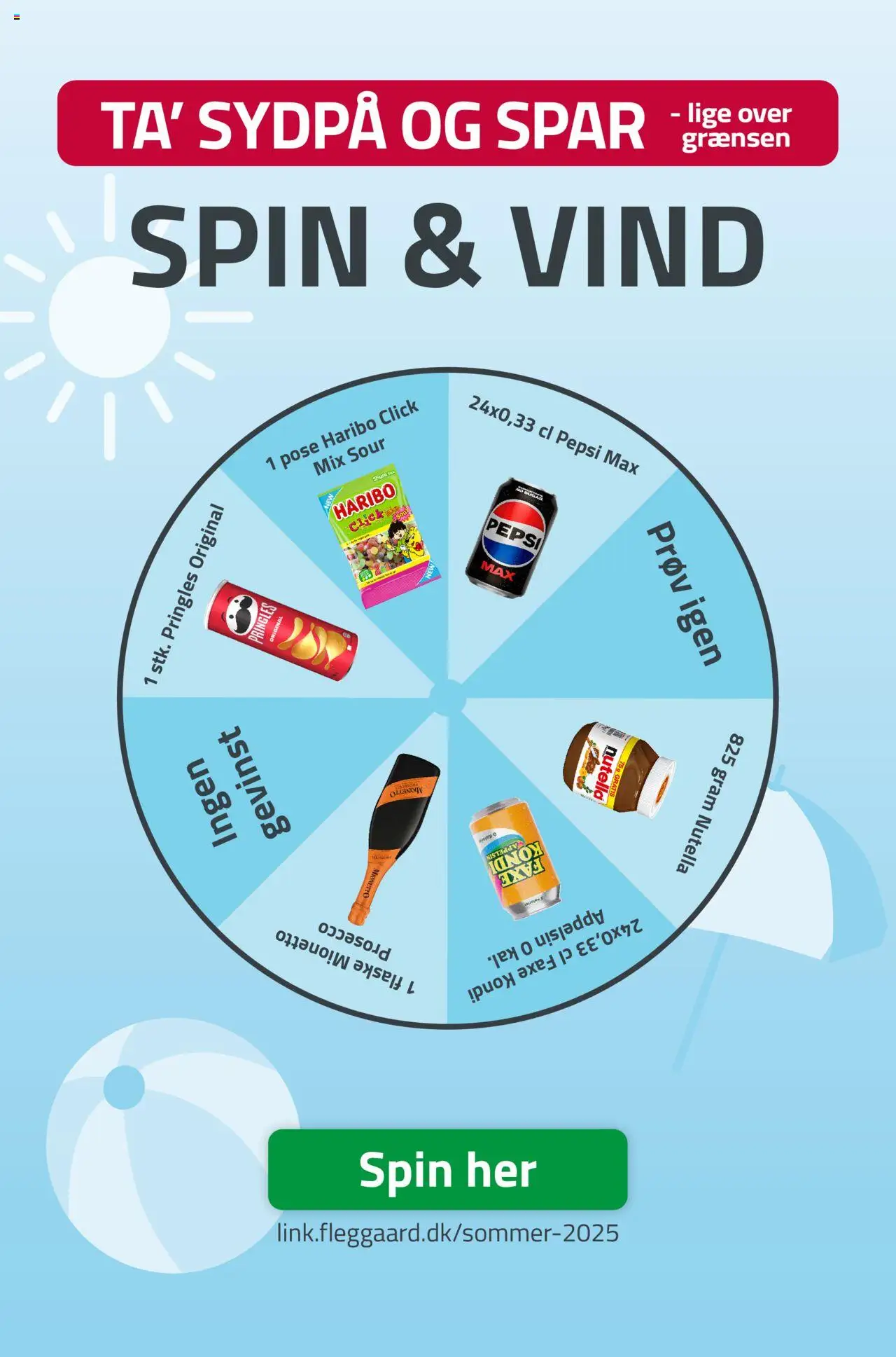 Fleggaard Tilbudsavis gyldig fra 09.07.2025 | Side: 5 | Produkter: Faxe Kondi, Nutella, Pepsi, Pepsi Max