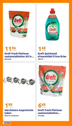 Action folder week 6 - Voorbeeld van een folder van Action, geldig van 04.02.2026 | Pagina: 28 | Producten: Afwasmiddel, Haken