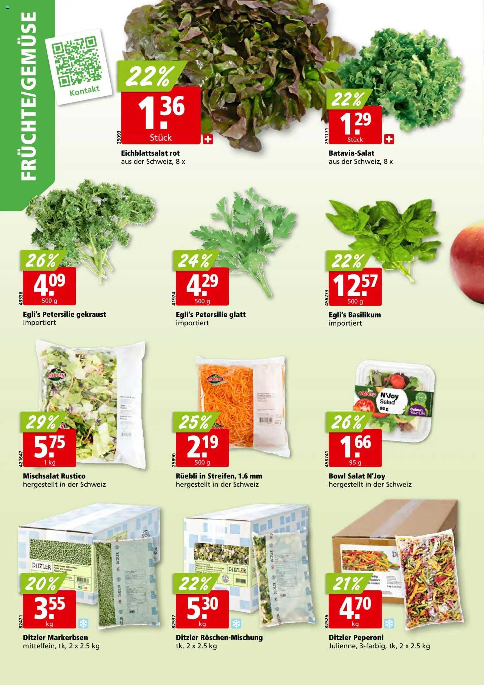 Aligro aktionen – gültig ab 20.04.2026 | Seite: 2 | Produkte: Petersilie, Salat