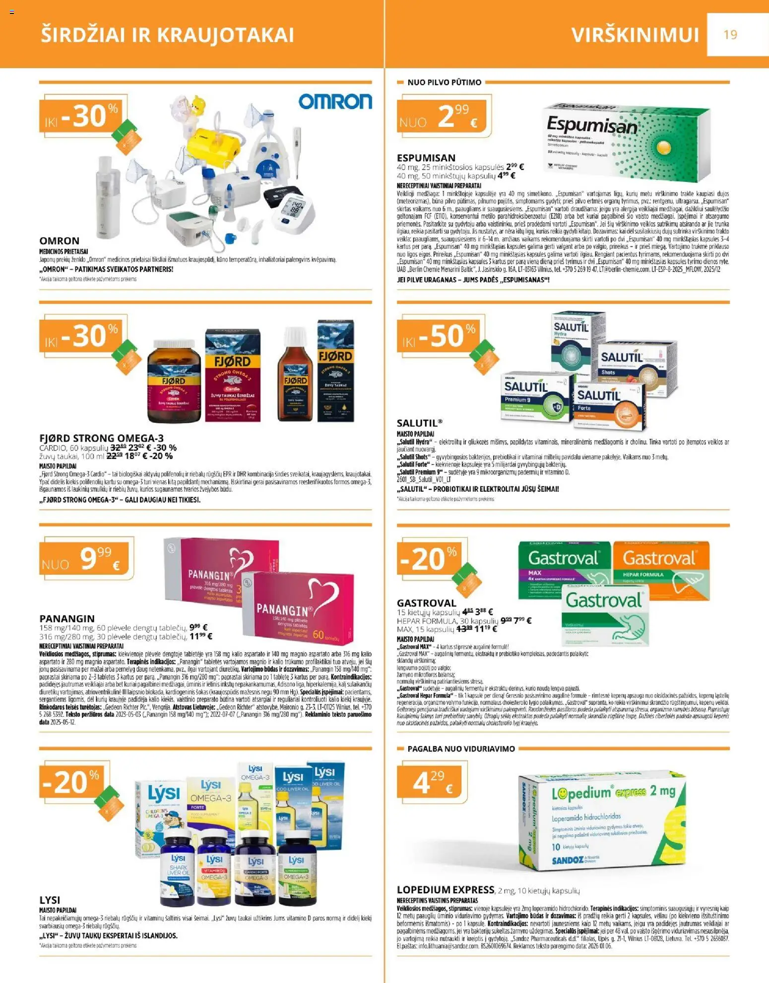 Gintarinė akcijos nuo 01.03.2026 | Puslapis: 19