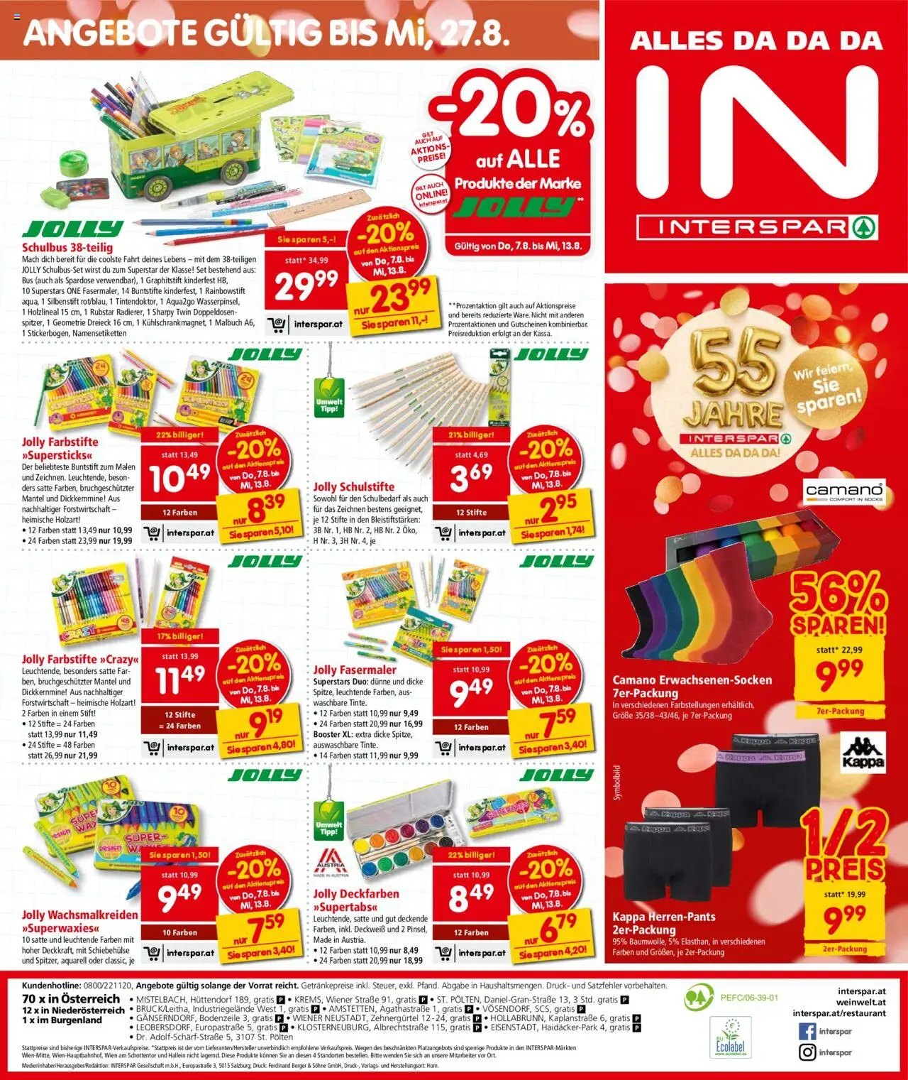Interspar Flugblatt - Niederösterreich gültig ab 07.08.2025 | Seite: 16 | Produkte: Mantel